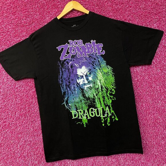 Rob Zombie Dragula Hellbilly Metal Band T-Shirt Large - Picture 3 of 4